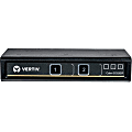 Vertiv Cybex SC800 Secure Desktop KVM | 2 Port Single-Head | DP in/DP out - 4K UHD | NIAP PP 3.0 Compliant | Audio/USB | Secure Isolated Channels | 3-Year Full Coverage Factory Warranty - Optional Extended Warranty Available