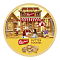 Bauducco Foods Butter Cookies, 12 oz, Case Of 12 Tins