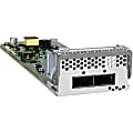 Netgear 2x40G QSFP+ Port Card - For Data Networking, Optical NetworkOptical Fiber40 Gigabit Ethernet - 40GBase-SR4, 40GBase-LR4, 40GBase-CR4 - 2 x Expansion Slots - QSFP+