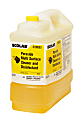 Ecolab Peroxide Multisurface Cleaner And Disinfectant, 2 Gallons  3-in-1 multisurface formula is suitable for glass and most other hard surfaces.  Eliminates 99.9% of germs in 3 minutes (6 oz/gallon dilution) or 5 minutes (4 oz/gallon dilution).  Kills norovirus in just 45 seconds and is effective against many other viral pathogens.  Leaves streak-free, fresh-smelling surfaces behind. 1 thumbnail image