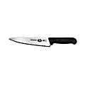 Victorinox® Serrated Chef Knife, 7-1/2", Black Handle