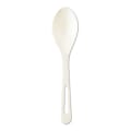 World Centric® Cutlery, Spoon, 6", White, 1,000/Carton 1 thumbnail image