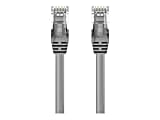Belkin 7ft CAT6 Ethernet Patch Cable Snagless, RJ45, M/M, Gray - Patch cable - RJ-45 (M) to RJ-45 (M) - 7 ft - UTP - CAT 6 - molded, snagless - gray - for Omniview SMB 1x16, SMB 1x8; OmniView SMB CAT5 KVM Switch