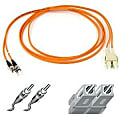 Belkin Fiber Optic Duplex Patch Cable - SC Male - ST Male - 9.84ft - Orange 1 thumbnail image