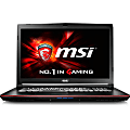MSI GP72VR Leopard Pro-284 17.3" LCD Notebook - Intel Core i7 (7th Gen) 2.80 GHz - 16 GB DDR4 SDRAM - 1 TB HDD - 512 GB SSD - Windows 10 (Multi Language) - 1920 x 1080 - Black, VR Ready 1 thumbnail image