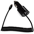 StarTech.com Black Dual Port Car Charger with Micro USB Cable and USB 2.0 Port - High Power (21 Watt / 4.2 Amp)