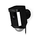 Ring Spotlight Cam Wired Security Camera, Black 1 thumbnail image