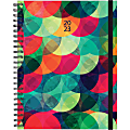 Willow Creek Press Weekly/Monthly Hardcover Planner, 8-1/2" x 11", Colored Circles, January to December 2023, 30349