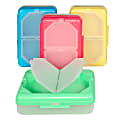 C-Line® Plastic Storage Box, 8-1/4"H x 5-7/16"W x 2-7/16"D, Assorted Colors