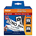 Brother DK-2243 Continuous-Feed Labels, 4" x 6", Roll Of 100' 1 thumbnail image