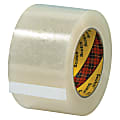 3M® 313 Carton Sealing Tape, 3" x 55 Yd., Clear, Case Of 6