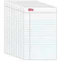 Office Depot® Brand Writing Pads, 5" x 8", Narrow Ruled, 50 Sheets, White, Pack Of 12 Pads 1 thumbnail image