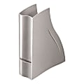 CEP Ellypse Magazine File, 12-13/16"H x 3-1/4"W x 10-15/16"D, Metallic Taupe 1 thumbnail image