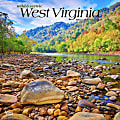 2024 BrownTrout Monthly Square Wall Calendar, 12" x 12", West Virginia Wild & Scenic, January to December