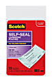 Scotch Self-Sealing Laminating Pouches, Business Card size, 10/Pack 1 thumbnail image