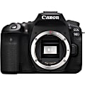 Canon EOS 90D 32.5 Megapixel Digital SLR Camera Body Only - Black - Autofocus - 3" Touchscreen LCD - 6960x 4640 Image - 3616C002 1 thumbnail image