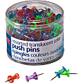 OIC Giant Pushpins Assorted Colors Pack Of 12 - Office Depot