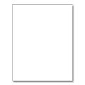 Pacon® Peacock® Vertical Railroad Board, 28" x 22", 4-Ply, White, Carton Of 50 Sheets 1 thumbnail image