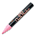 Uchida Bistro Erasable Fluorescent Chalk Markers - 6 mm Marker Point Size - Fluorescent Pink Water Based Ink - 1 Each 1 thumbnail image