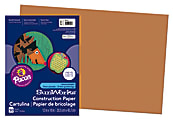 Prang® Construction Paper, 12" x 18", Brown, Pack Of 50