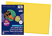 Prang® Construction Paper, 12" x 18", Yellow, Pack Of 50 1 thumbnail image