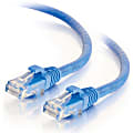 C2G 10ft Cat6 Cable - Snagless Unshielded (UTP) Ethernet Cable - Network Patch Cable - PoE - Blue - Category 6 for Network Device - RJ-45 Male - RJ-45 Male - 10ft - Blue