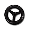 Medline Walker Caster Assembly, Rear, Black 1 thumbnail image