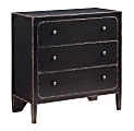 Coast to Coast Maxfield Contemporary 3 Rounded Edged Door Storage Chest, 36"H x 36"W x 18"D, Patterson Aged Black 1 thumbnail image