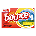 Bounce Fabric Softener Sheets, Outdoor Fresh Scent, 2 Sheets Per Box, Pack Of 156 Boxes