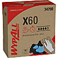 Kimberly-Clark Professional™ Wipers WypAll™ X60 Pop-Up™ Box, 9 1/10" x 16 4/5", Box Of 118
