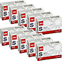 Office Depot® Brand Paper Clips, No. 1, Small, Silver, Pack Of 10 Boxes, 100 Per Box, 1,000 Total
