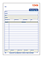 Adams® Carbonless Packing Slip Book, 5 9/16" x 7 15/16", 3-Part 1 thumbnail image