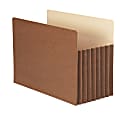 Smead® TUFF® Pocket File Pockets, 7" Expansion, 9 1/2" x 14 3/4", 30% Recycled, Redrope, Pack Of 5 1 thumbnail image