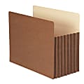 Smead® TUFF® Pocket File Pockets, 7" Expansion, 9 1/2" x 11 3/4", 30% Recycled, Redrope, Pack Of 5 1 thumbnail image