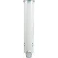 San Jamar Small Pull-type Water Cup Dispenser - Pull Type - Wall Mountable - Plastic - Transparent White 1 thumbnail image