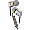 Marley Freedom "Zion" In-Ear Headphones With Microphone, 3 Button Control, Smoke 1 thumbnail image