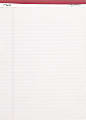 Mead® Legal Pad, 8-1/2” x 11”, Legal Ruled, 50 Sheets, White 1 thumbnail image