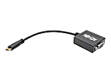 Tripp Lite Mini HDMI to VGA Adapter Converter fo Smartphone / Tablet / Ultrabook - Video converter - Mini-HDMI - VGA - black