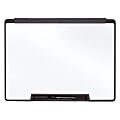 Quartet® Cubicle Motion Dry-Erase Whiteboard, 18" x 24", Aluminum Frame With Black Finish