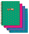 Divoga® Bow Hardcover Notebook, 6" x 8", College Ruled, 192 Pages (96 Sheets), Assorted Colors 1 thumbnail image