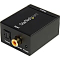 StarTech.com SPDIF Digital Coaxial or Toslink Optical to Stereo RCA Audio Converter - Convert a Digital Coax or Toslink Optical Signal to Stereo RCA Audio - digital coax to toslink converter - digital coax to optical - spdif coax to toslink