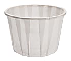 Solo Cup Treated Paper Souffle Portion Cups, 2 Oz, White, 20 Bags of 250 Cups, Case Of 5,000 Cups