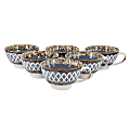 Meritage Otis 6-Piece Soup Bowl With Handle Set, 27 Oz, Gray 1 thumbnail image