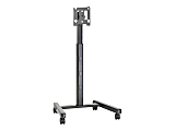 Chief Medium Mobile Flat Panel Mobile Cart - For Displays 32-65" - Black - Cart - for LCD display - black - screen size: 30"-55"