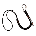 Ergodyne Squids® 3105 Economy Single-Carabiner Tool Lanyard, 32", Black 1 thumbnail image
