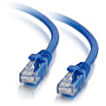 C2G 3ft Cat5e Ethernet Cable - Snagless Unshielded (UTP) - Blue - Cat5e for Network Device - RJ-45 Male - RJ-45 Male - 3ft - Blue 1 thumbnail image
