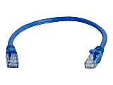 C2G 3ft Cat5e Ethernet Cable - Snagless Unshielded (UTP) - Blue - Patch cable - RJ-45 (M) to RJ-45 (M) - 3 ft - UTP - CAT 5e - molded - blue