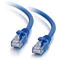 C2G 3ft Cat5e Ethernet Cable - Snagless Unshielded (UTP) - Blue - Cat5e for Network Device - RJ-45 Male - RJ-45 Male - 3ft - Blue