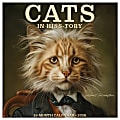2026 Willow Creek Press Art & Design Monthly Wall Calendar, 12" x 12", Cats in Hiss-tory, January To December, 55717 1 thumbnail image