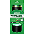Ticonderoga® Pencils, #2 Soft Lead, Black Barrel, Box Of 12 1 thumbnail image